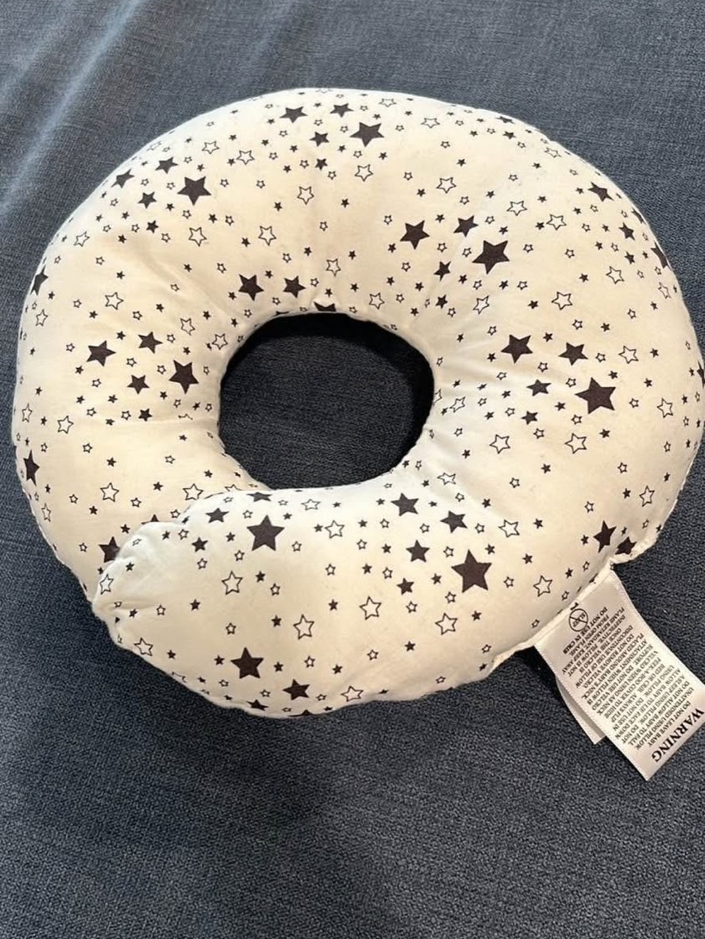 Baby moon head Shaping Pillow- Star Print Donut Neck Pillow